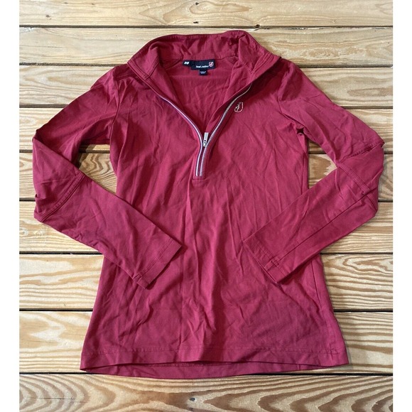 Toni Sailer 1/2 Zip Top Size 38 Women’s Red - Picture 1 of 9